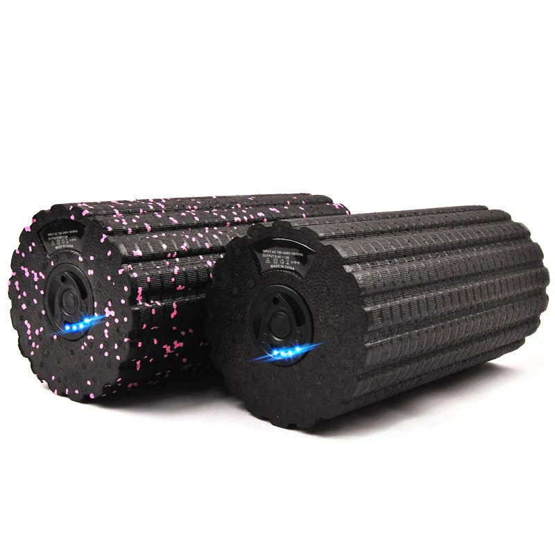 4-Speed Electric Foam Roller – Muscle Massage & Recovery Tool