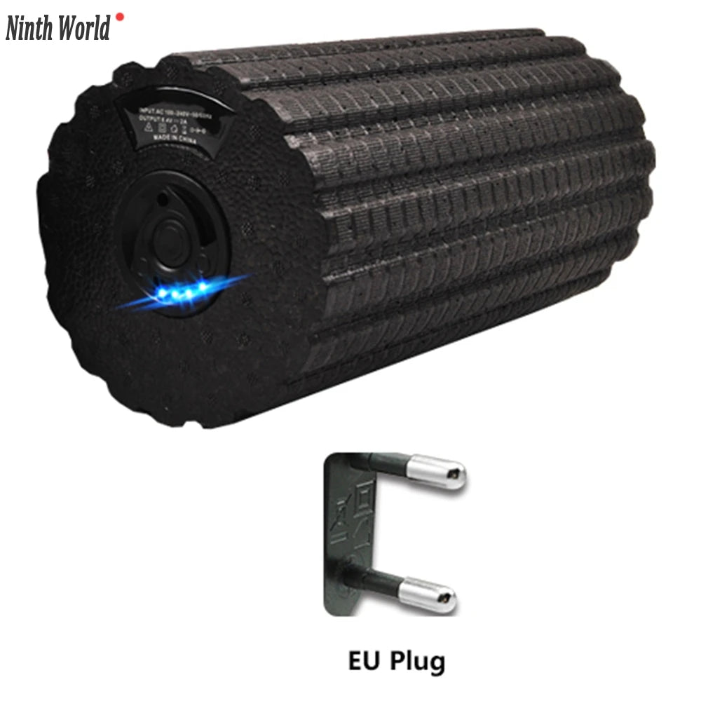 4-Speed Electric Foam Roller – Muscle Massage & Recovery Tool