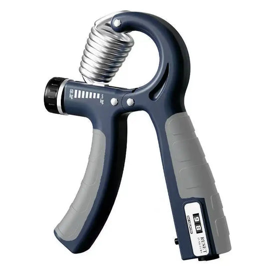 Adjustable Hand Gripper with Counter – R-Type Spring Trainer