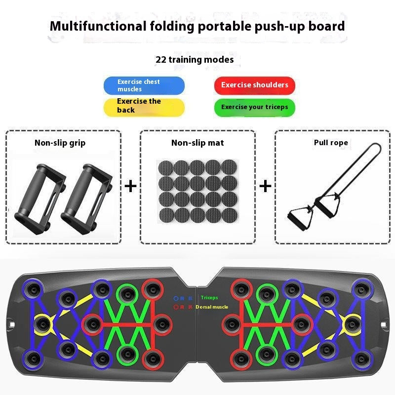 Multifunctional Push Up Board – Home Workout Training System